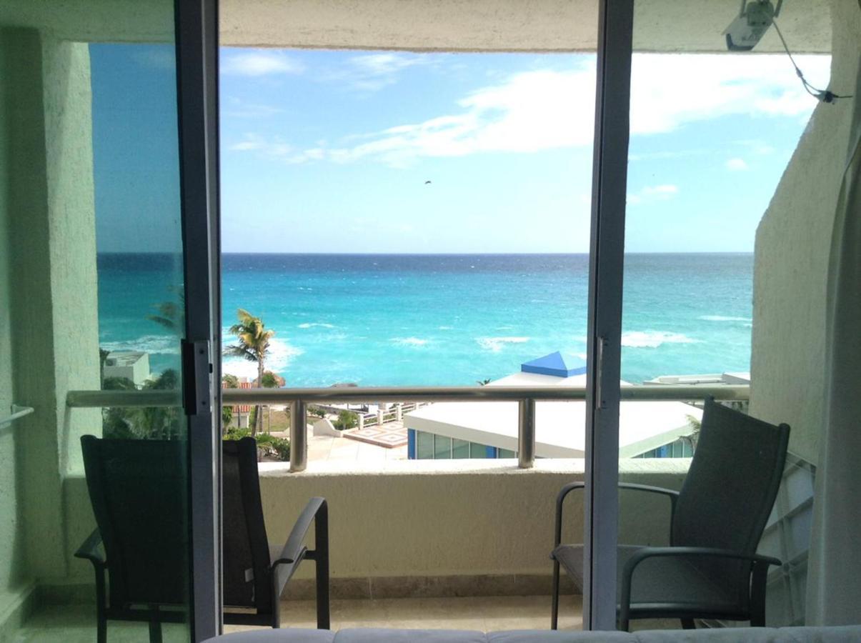 Departamento Cielo Ocen View En Condominios Solymar Cancún Exteriör bild
