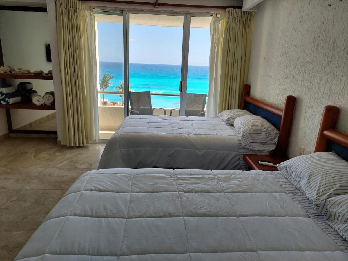 Departamento Cielo Ocen View En Condominios Solymar Cancún Exteriör bild