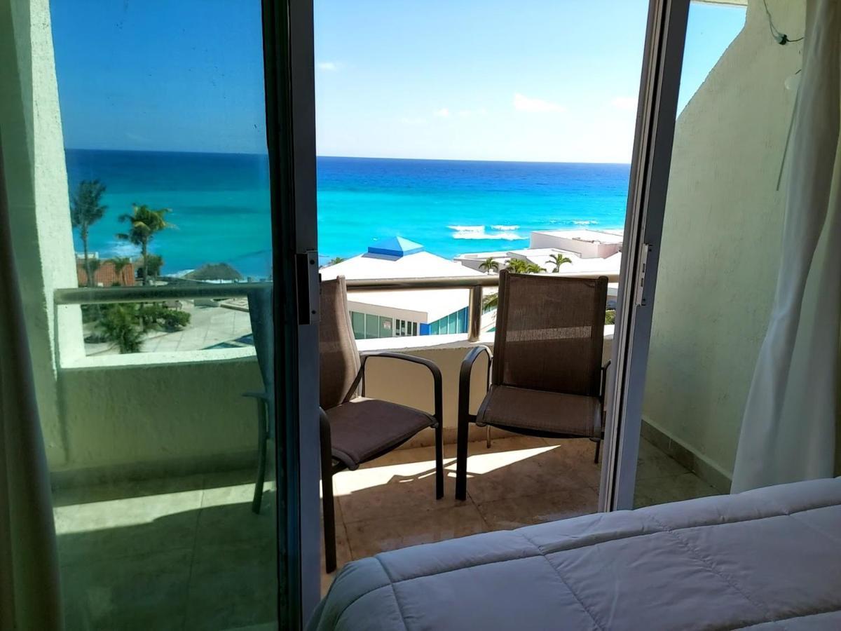 Departamento Cielo Ocen View En Condominios Solymar Cancún Exteriör bild