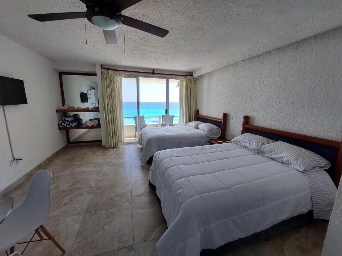 Departamento Cielo Ocen View En Condominios Solymar Cancún Exteriör bild