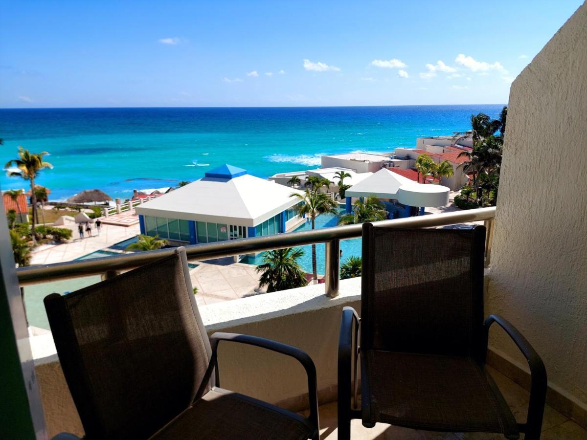 Departamento Cielo Ocen View En Condominios Solymar Cancún Exteriör bild