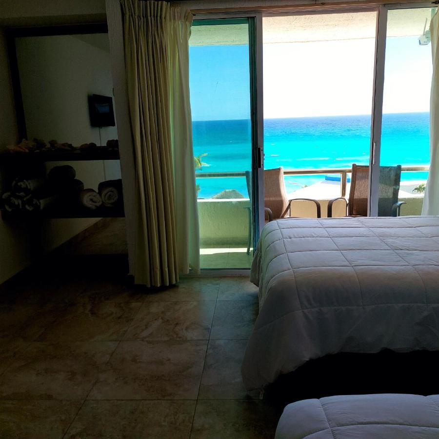 Departamento Cielo Ocen View En Condominios Solymar Cancún Exteriör bild