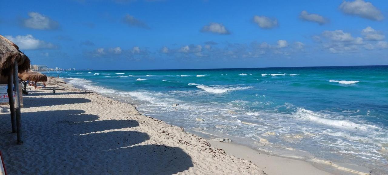 Departamento Cielo Ocen View En Condominios Solymar Cancún Exteriör bild