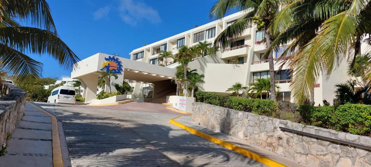 Departamento Cielo Ocen View En Condominios Solymar Cancún Exteriör bild